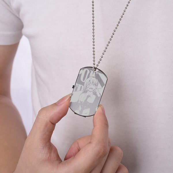 Anime Chainsaw Man Hayakawa Aki Makima Power Fashion 64G USB Flash Drive Disk Device Necklace Pendant 4 - Chainsaw Man Shop