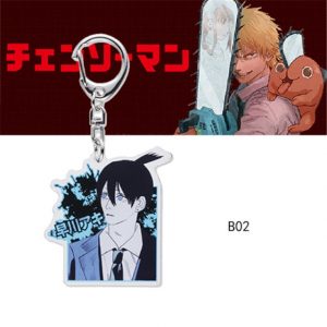 Chainsaw Man Pochita Keychain Cosplay Acrylic Key Chain Pendant Womens Cute Bag Pendant Key Ring Gift.jpg 640x640 - Chainsaw Man Shop