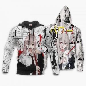 Chainsaw Man Power Blood Devil Hoodie - Chainsaw Man Store CS1310