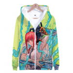 Denji And Power Chainsaw Man Hoodie Jacket - Chainsaw Man Store CS1310