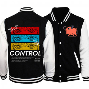 Chainsaw Man Makima Control Baseball Jackets - Chainsaw Man Store CS1310