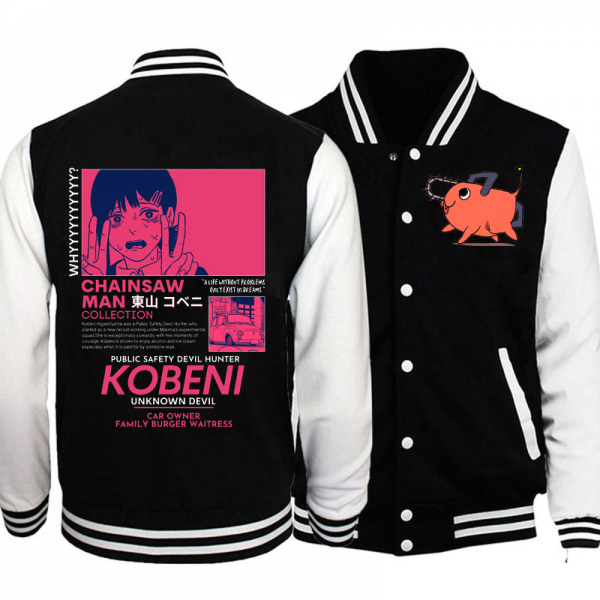 Chainsaw Man Kobeni Baseball Jackets - Chainsaw Man Store CS1310