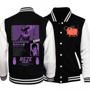 Chainsaw Man Reze Baseball Jackets - Chainsaw Man Store CS1310